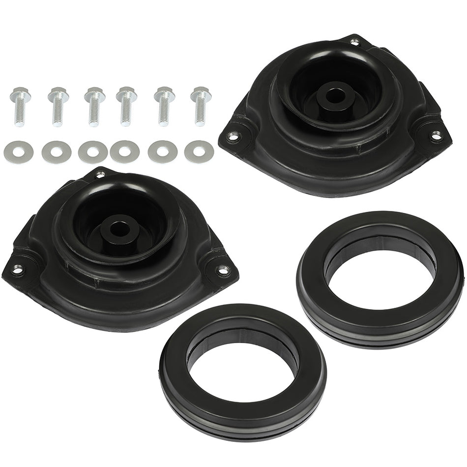 Front Left & Right Strut Mounts For Nissan 2008-2012 Rogue 2007-2012 Sentra