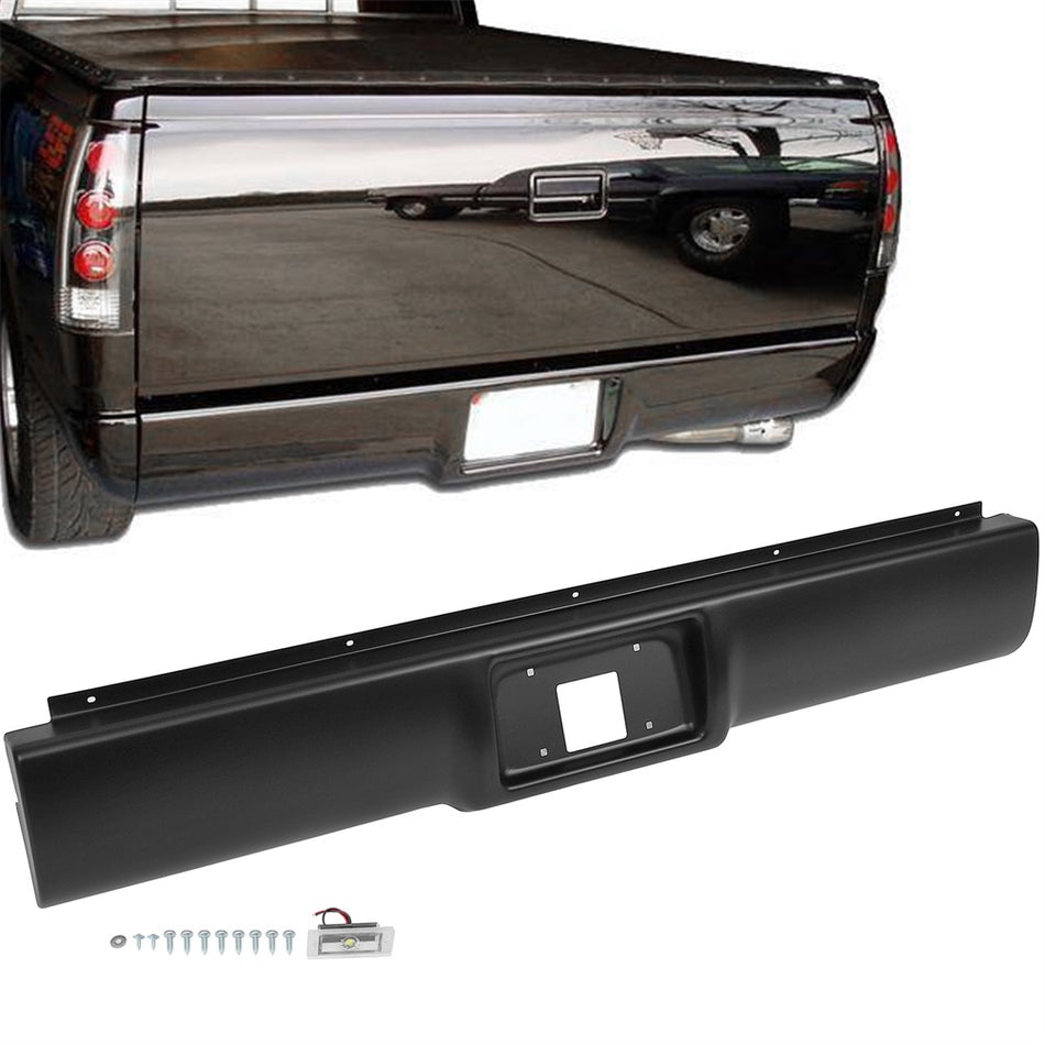Rear Bumper Roll Pan Light For 1988-1998 Chevrolet C1500 2500 3500/GMC C1500 2500