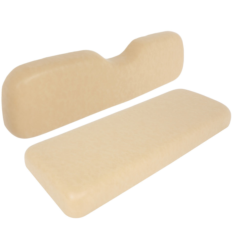 Golf Cart Rear Cushion Seat Kits For Madjax & GTW Golf Cart Tan