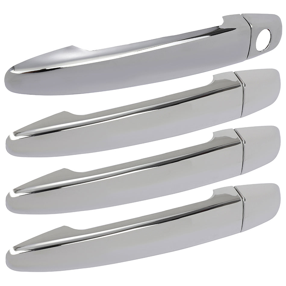 Fits Toyota Camry 07-11 Sienna 04-10 Chrome Door Handle Cover Plastic Silver