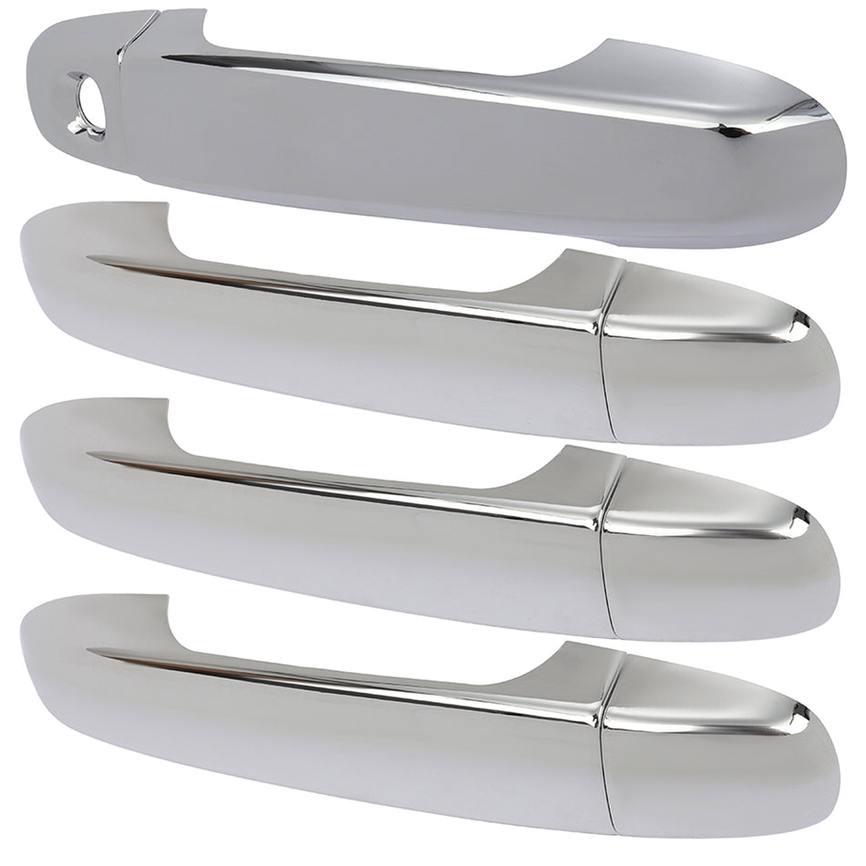 CHROME ABS plastic DOOR HANDLE COVER COVERS Fits 2012-2017 TOYOTA CAMRY