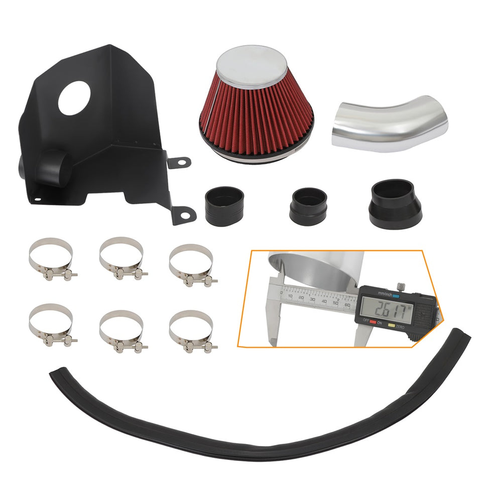 2012-2015 Honda Civic 2.4L Cold Air Intake Kit with Heat Shield