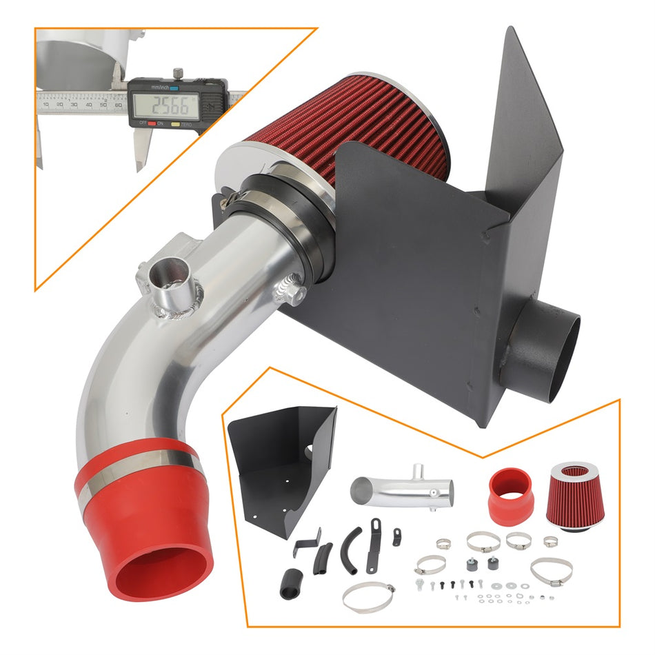 2007-2009 Toyota Camry 2.4L Cold Air Intake Kit + Heat Shield Fits