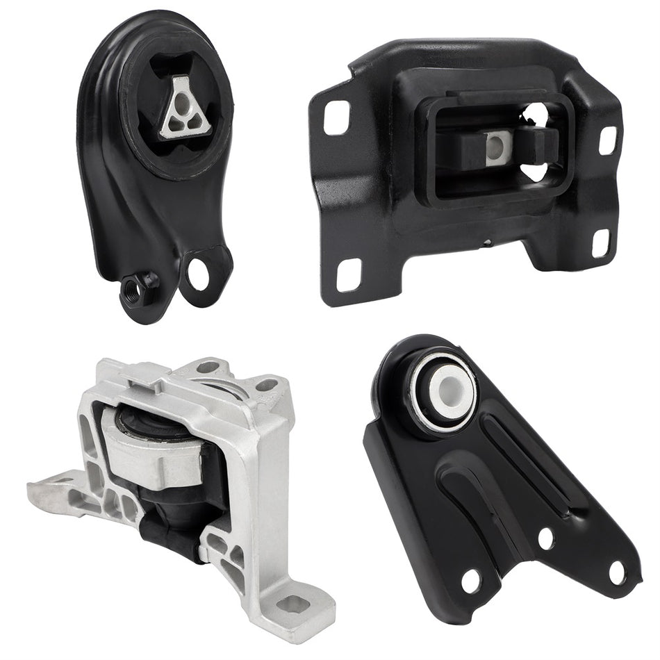 Transmission Motor Mount Front Right Rear 4PCS Set 2.0 L for 04-11 Mazda 3