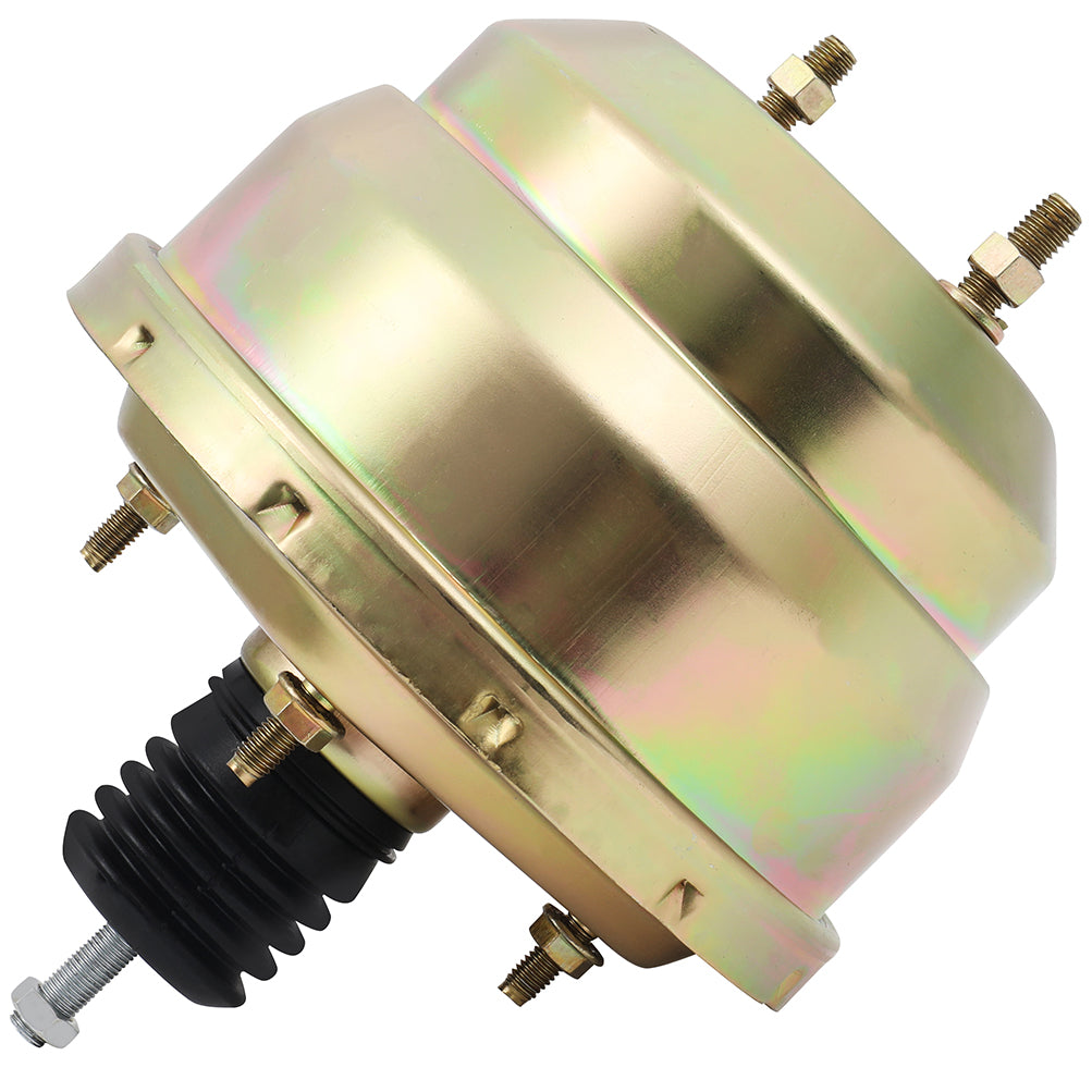 Universal Street Rod 8 inch Zinc Power Brake Booster For Chevy Ford Dual Diaphragm Only for Auto