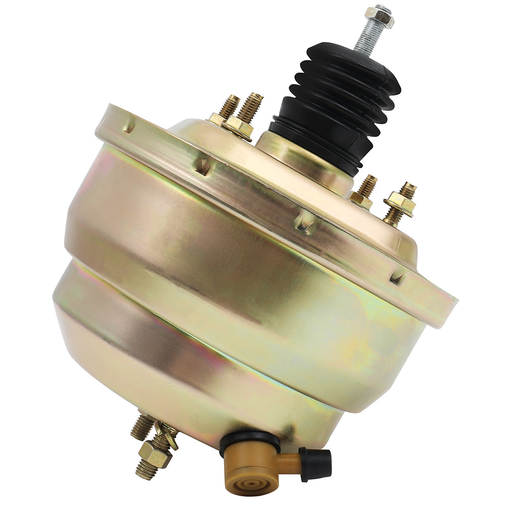 Universal Street Rod 8 inch Zinc Power Brake Booster For Chevy Ford Dual Diaphragm Only for Auto
