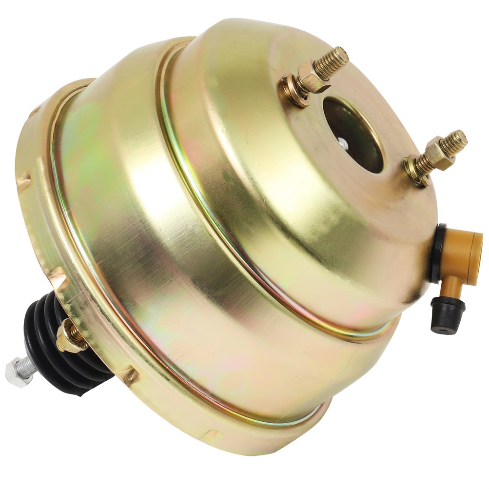Universal Street Rod 8 inch Zinc Power Brake Booster For Chevy Ford Dual Diaphragm Only for Auto