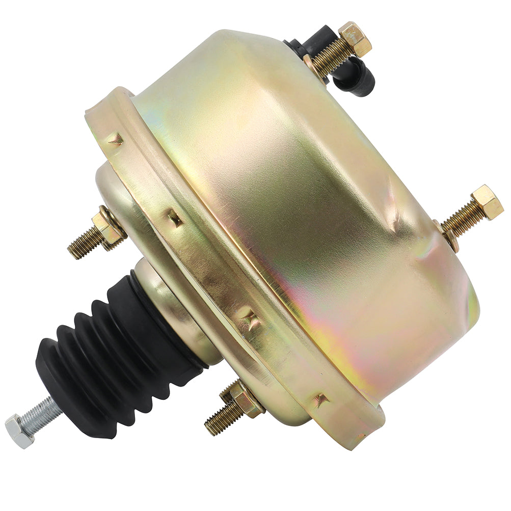 Universal Street Rod 7 inchZinc Power Brake Booster For Chevy Ford Single Diaphragm Only for Auto