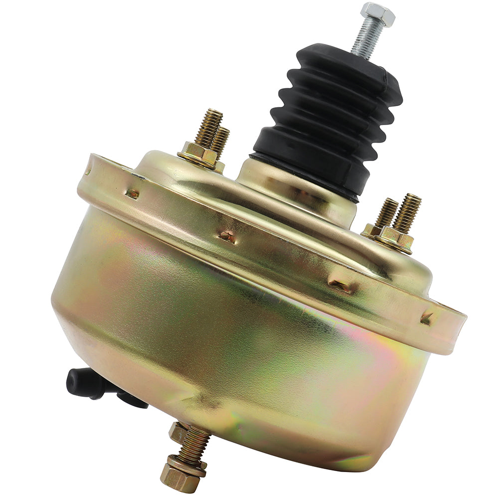 Universal Street Rod 7 inchZinc Power Brake Booster For Chevy Ford Single Diaphragm Only for Auto