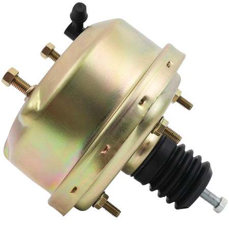 Universal Street Rod 7 inchZinc Power Brake Booster For Chevy Ford Single Diaphragm Only for Auto