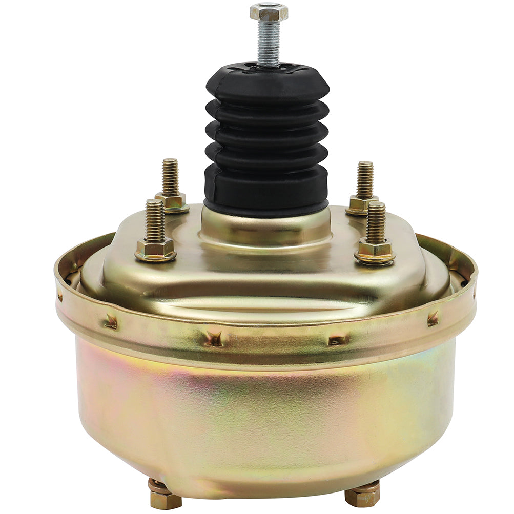 Universal Street Rod 7 inchZinc Power Brake Booster For Chevy Ford Single Diaphragm Only for Auto