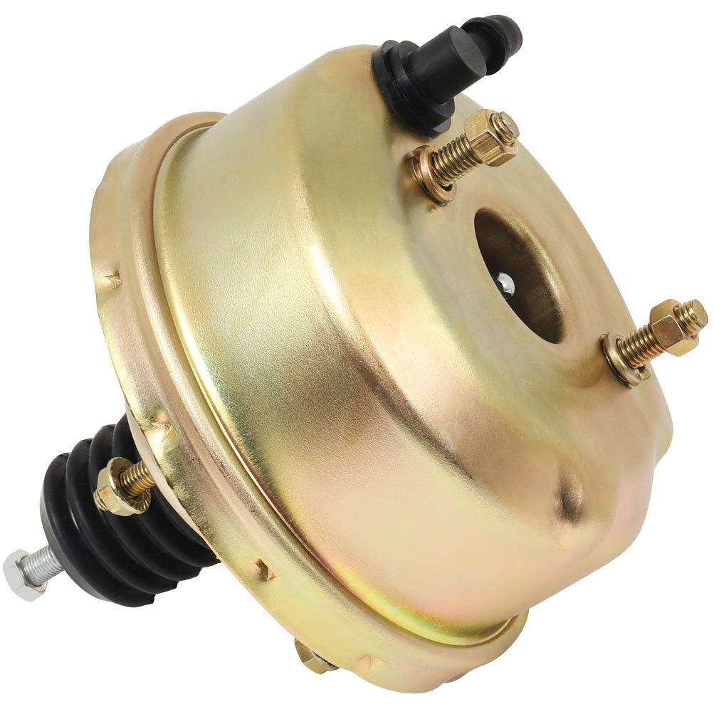 Universal Street Rod 7 inchZinc Power Brake Booster For Chevy Ford Single Diaphragm Only for Auto