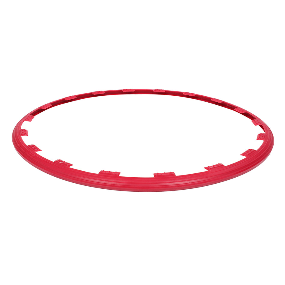 Honda Accord Heavy Duty Car Wheel Hub Rim Protecting Trim Ring 17 Inch Red