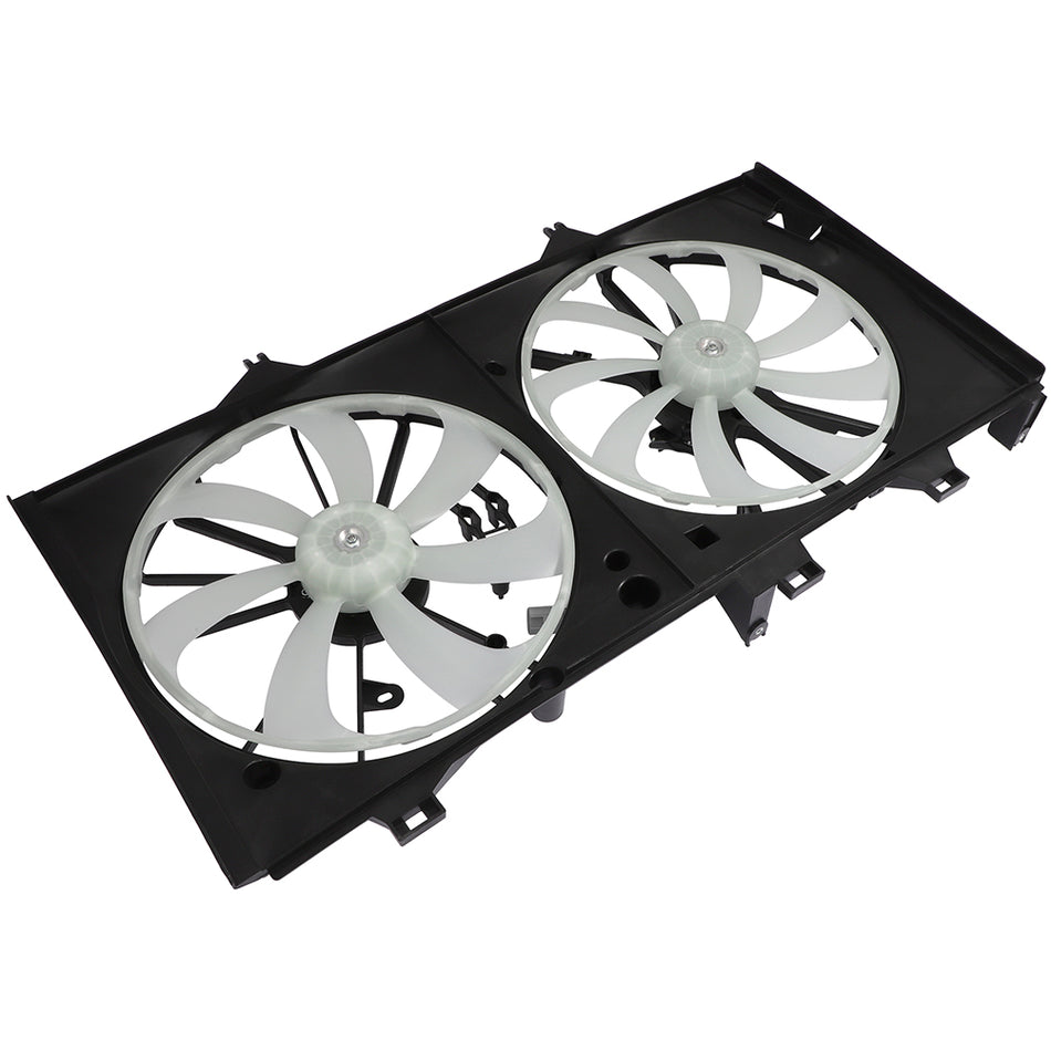 Radiator Condenser Fan Assembly For 2012 2013 2014 2015 2016 2017 Toyota Camry