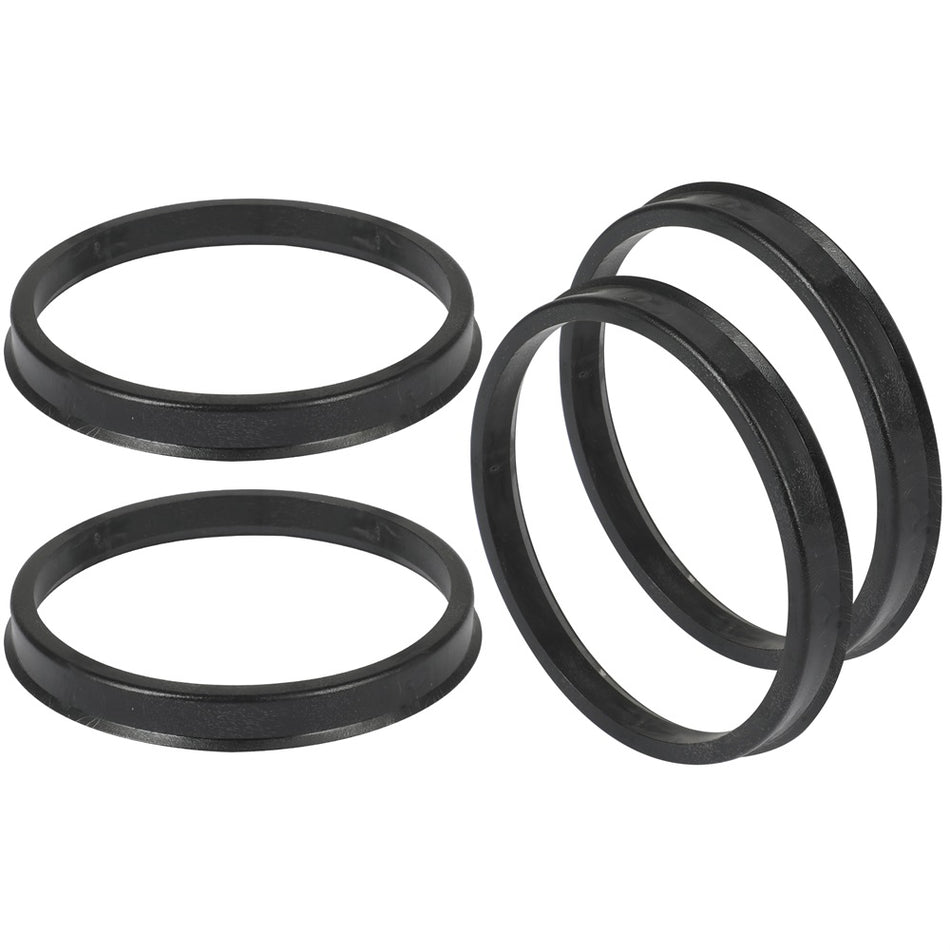 Wheel Hub Centric Rings ID-78.1 OD-87.1 mm plastic Black 4 pcs