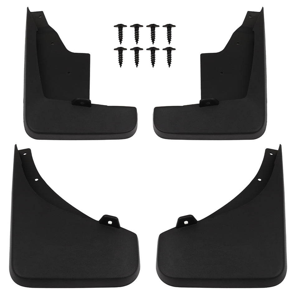 4 Pcs Splash Shields Rear&Front For 2011-2016 Jeep Compass Mud Flaps Upgrade Car