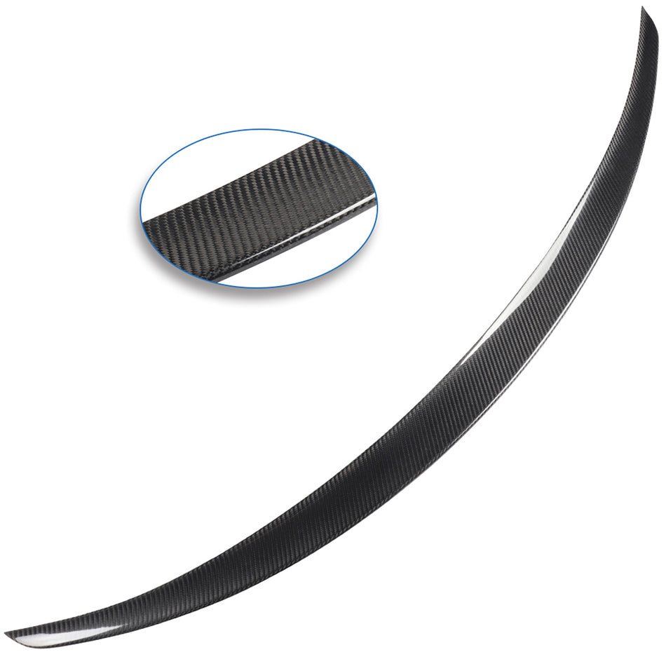 Fits 2007-2013 BMW E82 118i 128i 135i Coupe Carbon Fiber Rear Spoiler