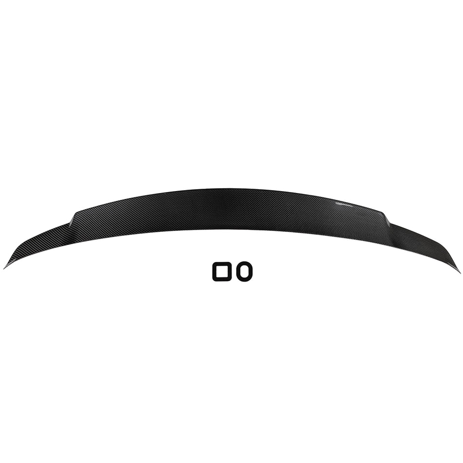 Fits 2007-2013 Infiniti G37 G25 Sedan Real Carbon Fiber Trunk Spoiler Wing