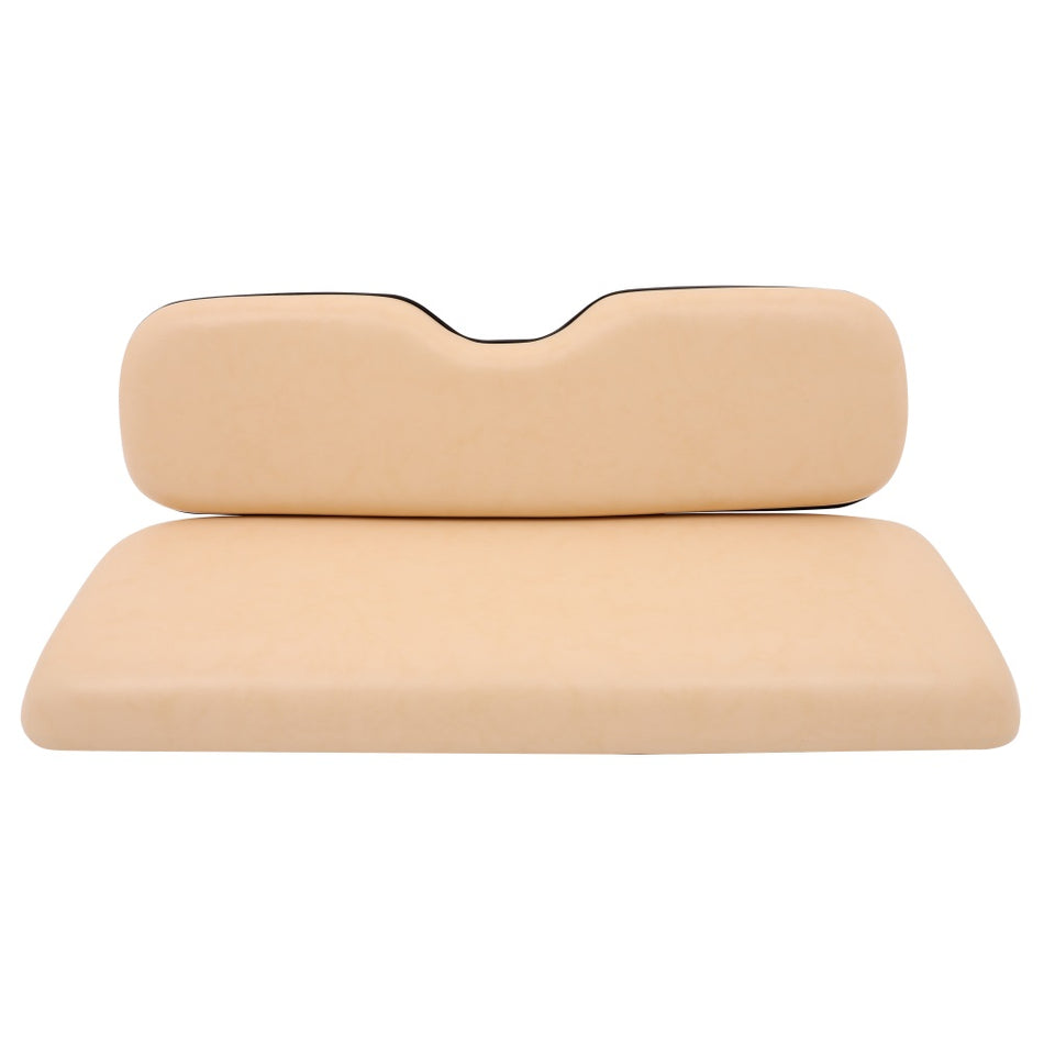 Rear Golf Cart Cushion Set Fits E-Z-GO RXV GTW Models Wheat