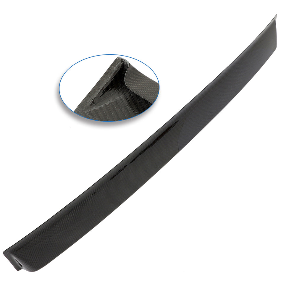 For 2003-2008 Nissan 350Z Rear Window Visor Roof Spoiler Carbon Fiber