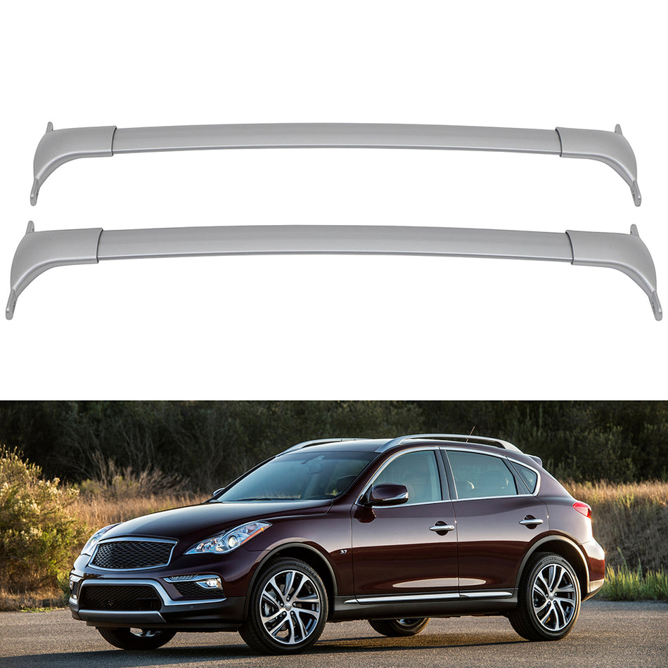 For 2010-2018 Infiniti QX50 Aluminum Roof Rack Cross Bar Luggage Carrier