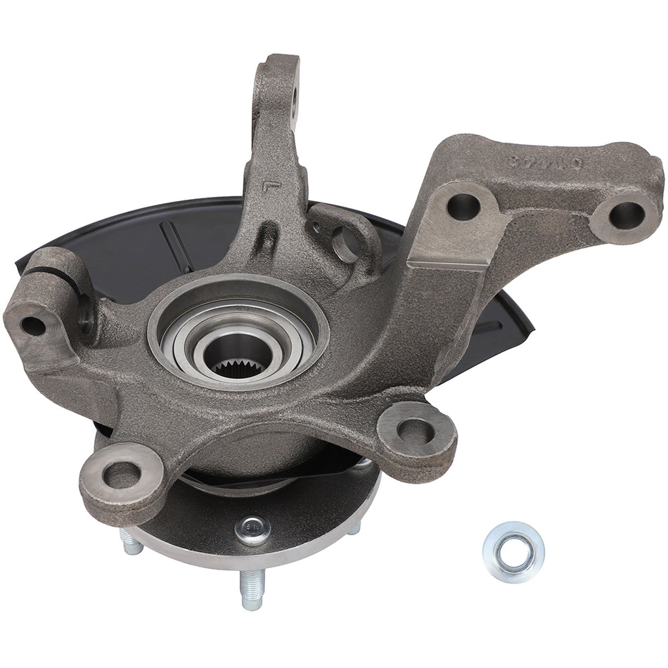 Front Driver Wheel Bearing Hub Knuckle Assembly Fits Mazda Tribute 01 02 03 2004