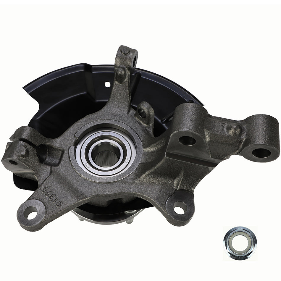 Front Driver side Wheel Bearing Hub Knuckle Assembly Fits Ford Edge 2011-2014