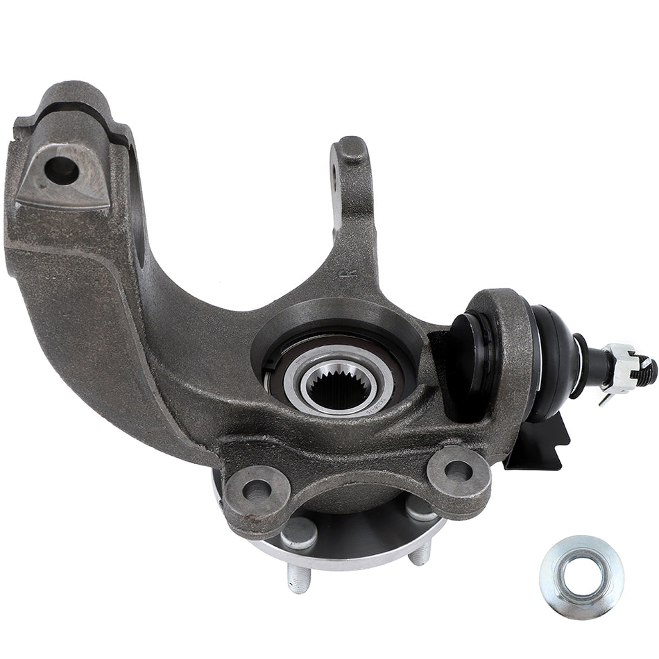 Front Passenger Side Wheel Hub Bearing Knuckle Assembly For Ford Transit Connect
