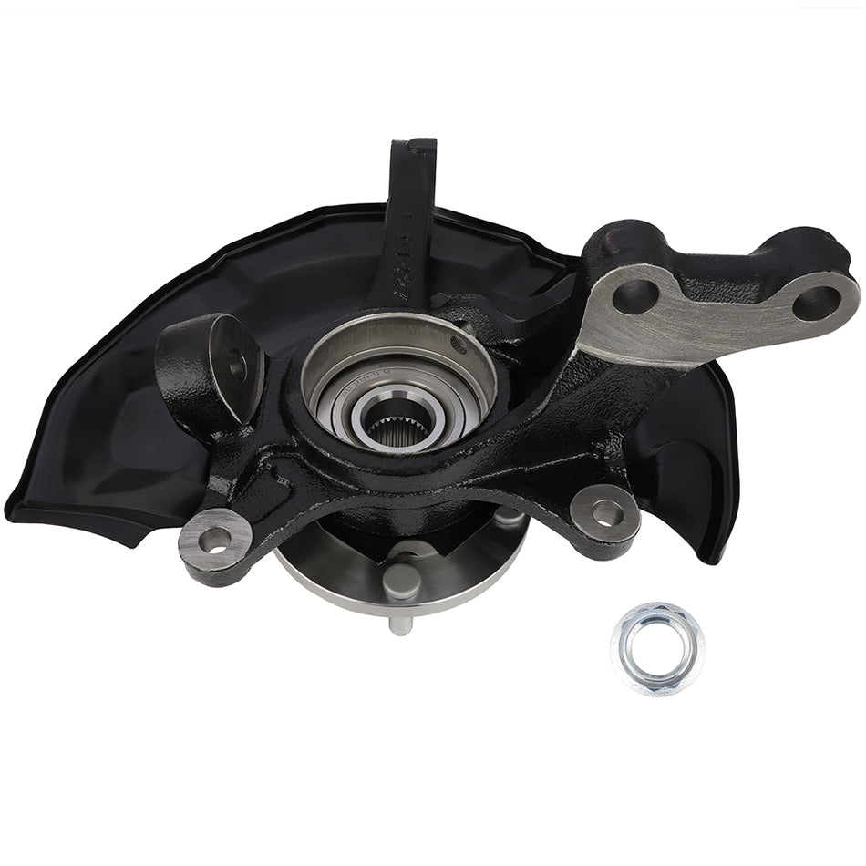Front Left Wheel Hub Bearing And Knuckle Assembly Fits Toyota Sienna 2004-10 Awd