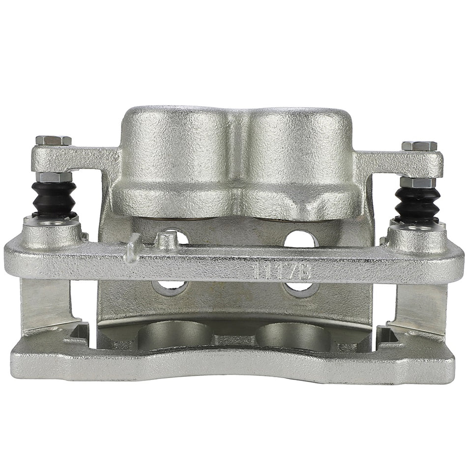 Front Right Pair Brake Calipers With Bracket For 2008-2019 Cadillac Escalade