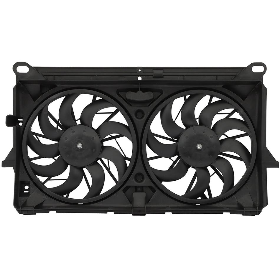 Electric Radiator Condenser Cooling Fan For 05-06 GMC Yukon XL 1500 06 GMC Yukon
