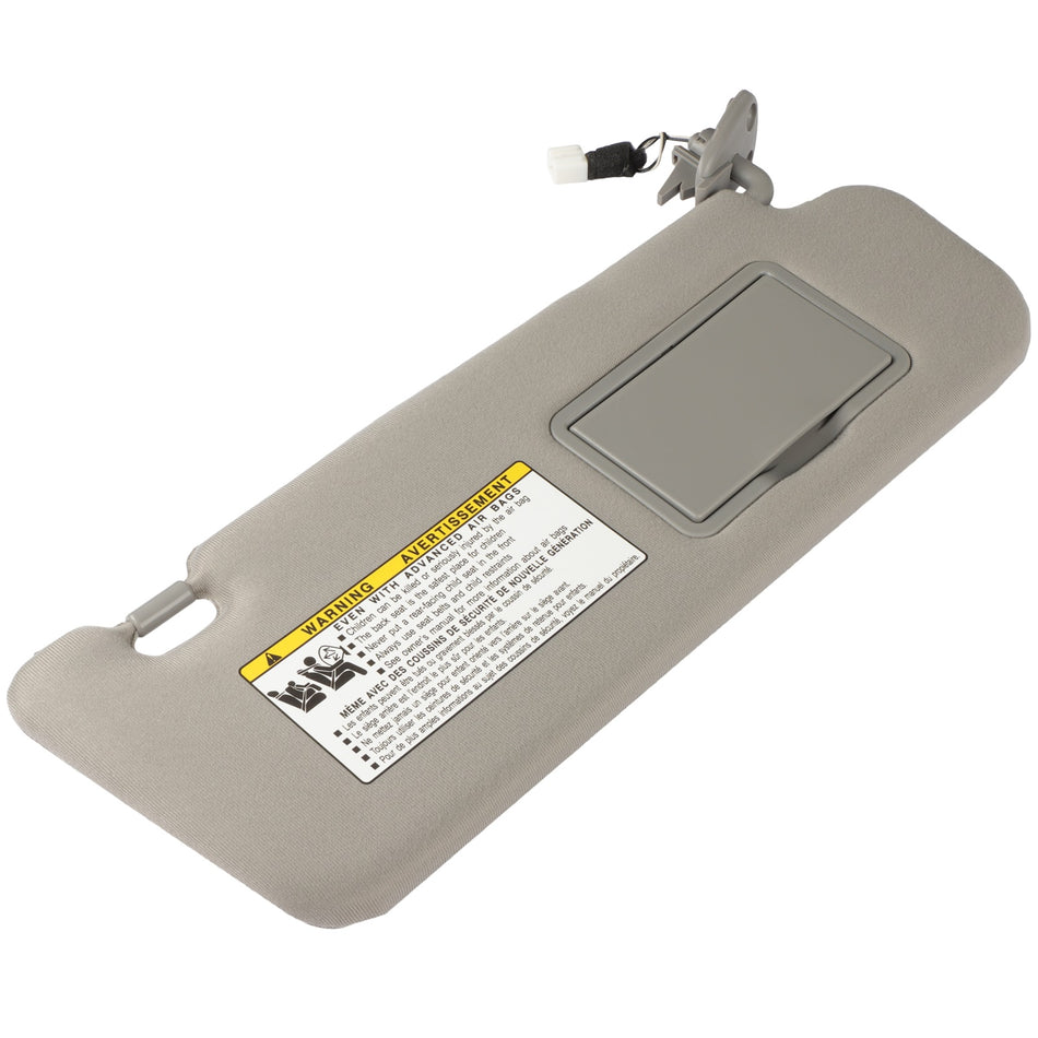 2006-2008 For Hyundai Sonata 2.4L 3.3L Right Sun Visor Gray With Lighted