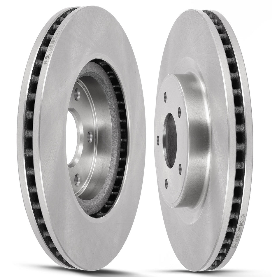 Front Brake Rotors For Nissan 13-2020 Pathfinder For Infiniti 2014-2020 Q50 QX60