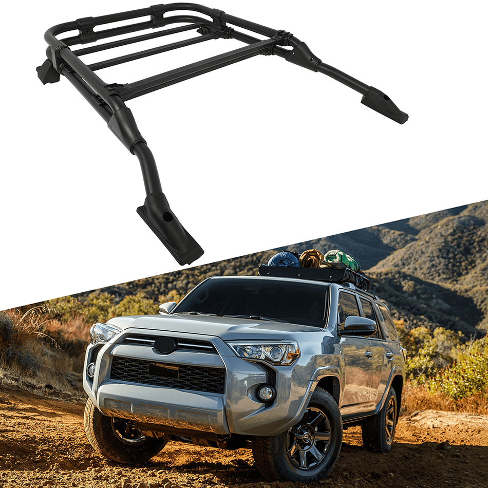 Roof Rack For 10-22 Toyota 4Runner TRD PRO Sport Style Free Extra Bar Black