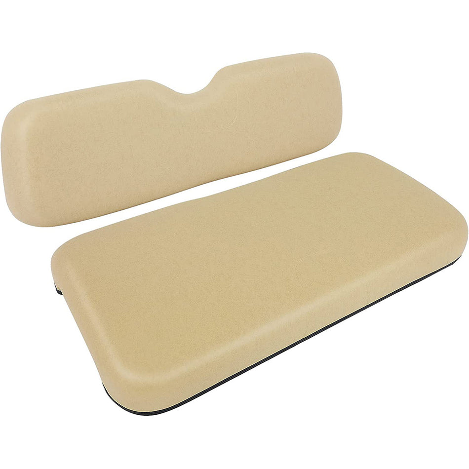 Front Cushions Seat Replacement For EZGO TXT Golf Cart Bottom And Back Buff
