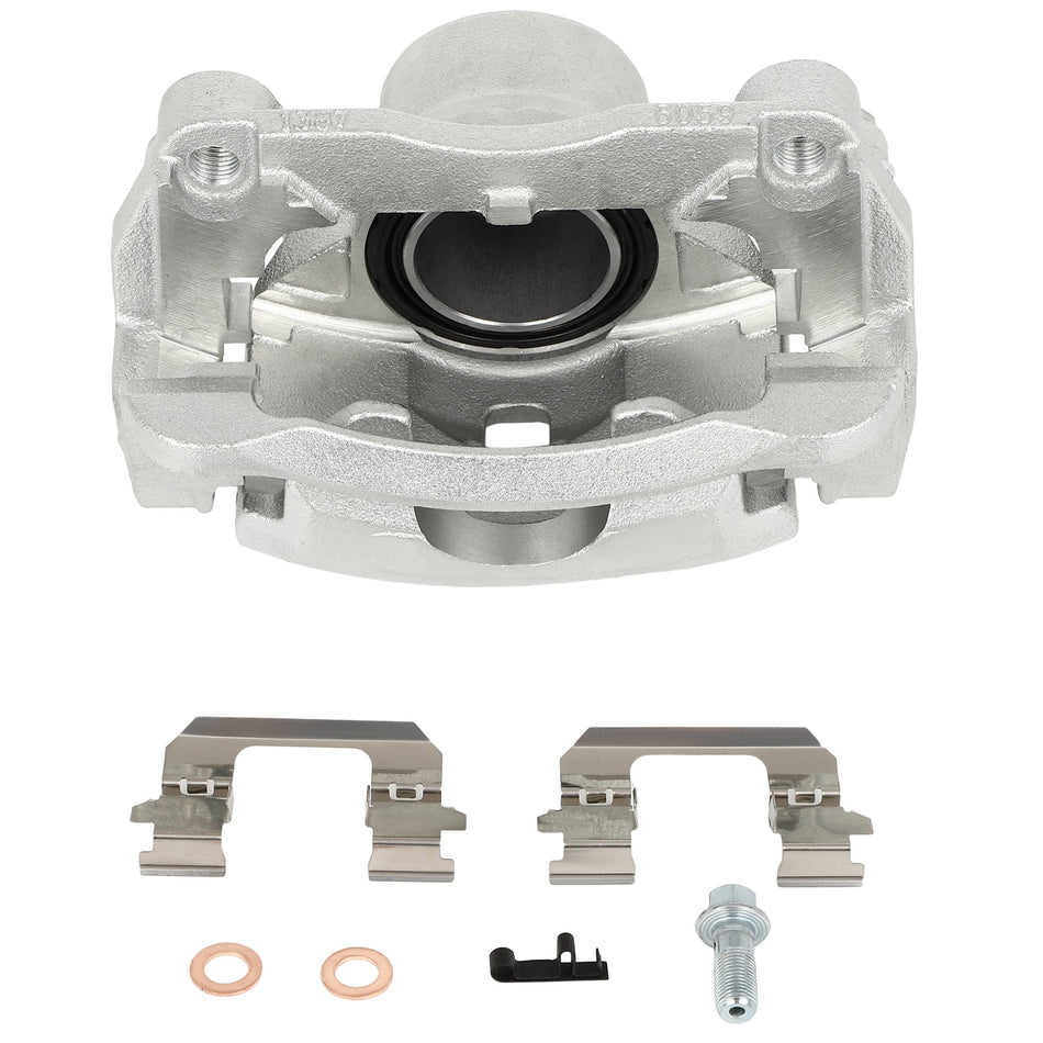 1x Front Right Brake Calipers w/ Bracket For 2014-2015 Nissan Rogue Select