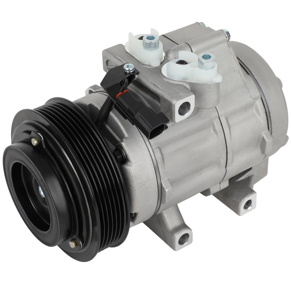 1X AC Compressor and Clutch For Ford F-150 4.2L 2007-2008 High Quality
