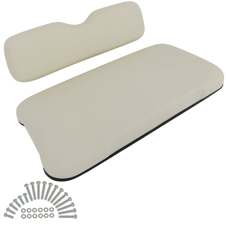 Fit For EZGO TXT Golf Cart Front Cushion Set White