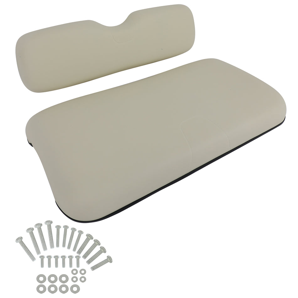 Fit For EZGO RXV Golf Cart Front Cushion Set White