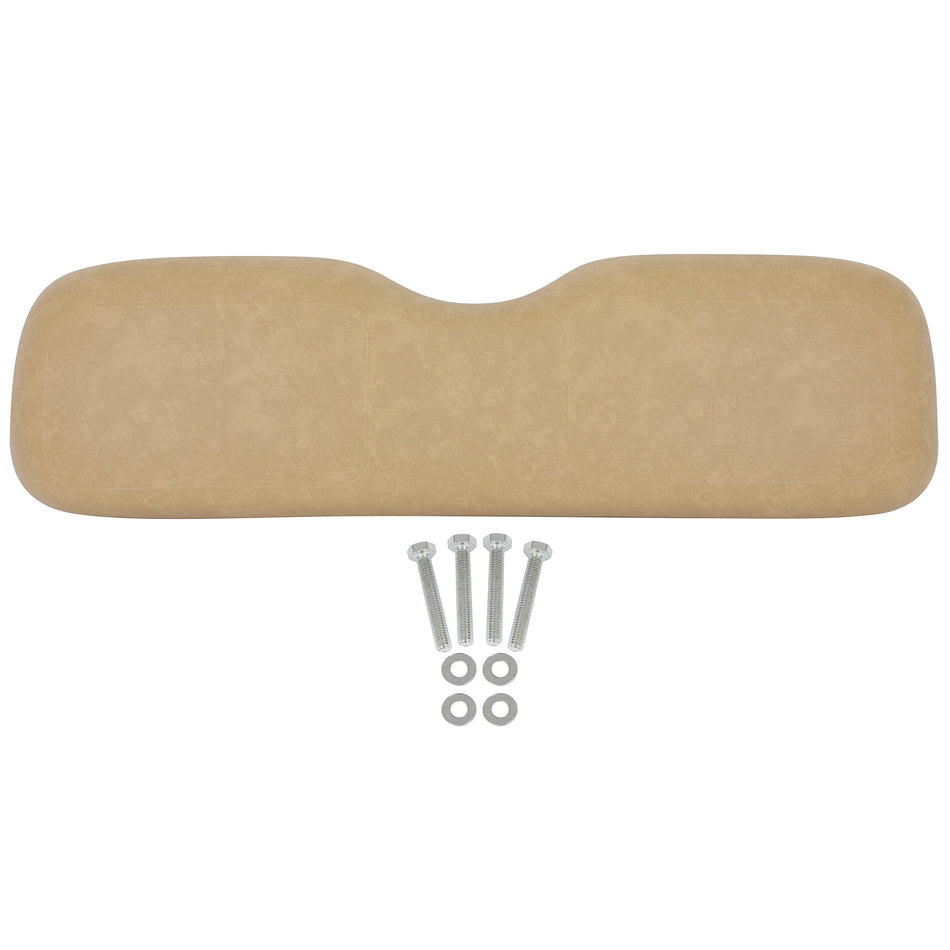 Fits E-Z-GO TXT Tan Golf Cart Front Back Cushion