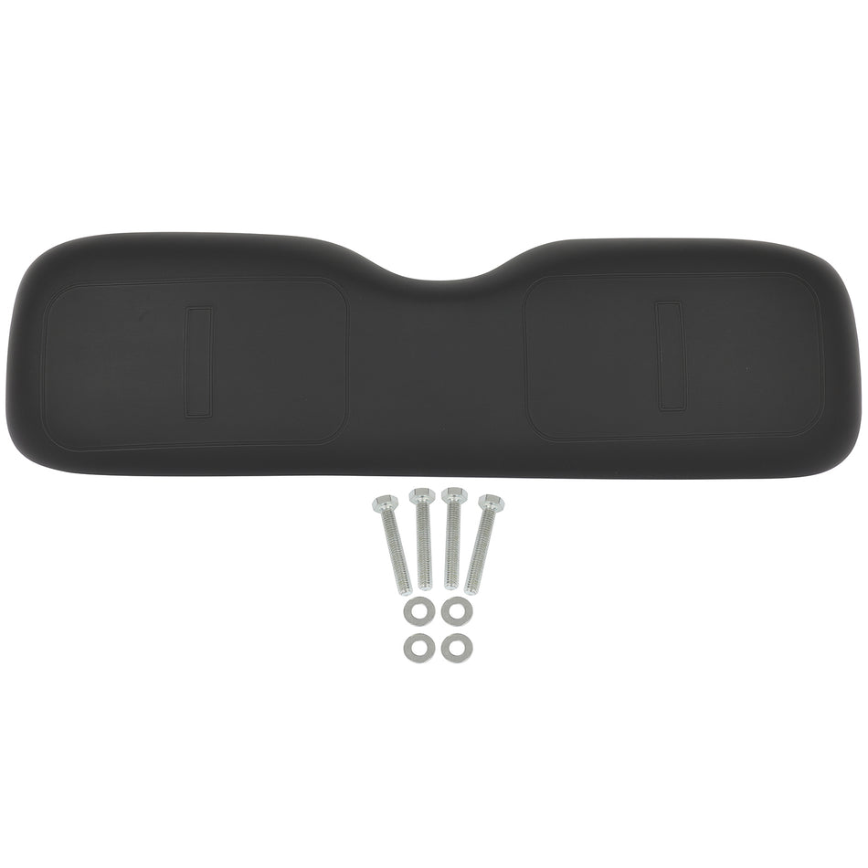 Fits E-Z-GO TXT Black Golf Cart Front Back Cushion