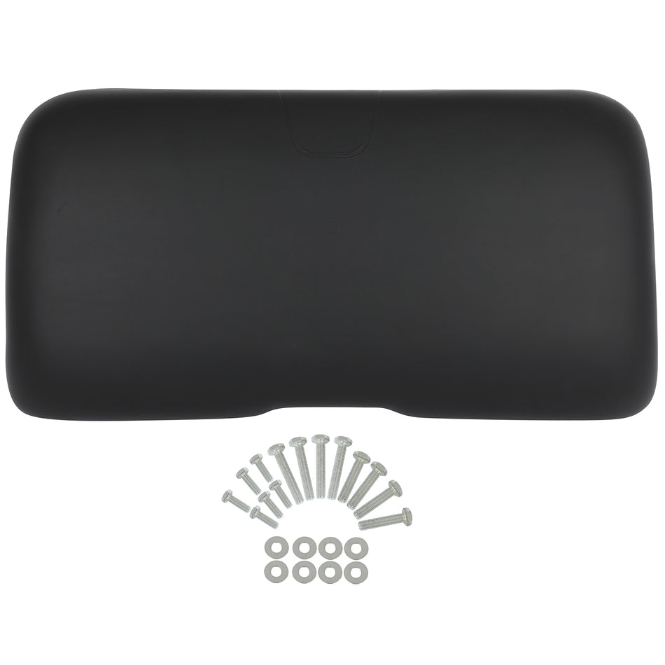 Fits E-Z-GO RXV Black Golf Cart Front Seat Cushion