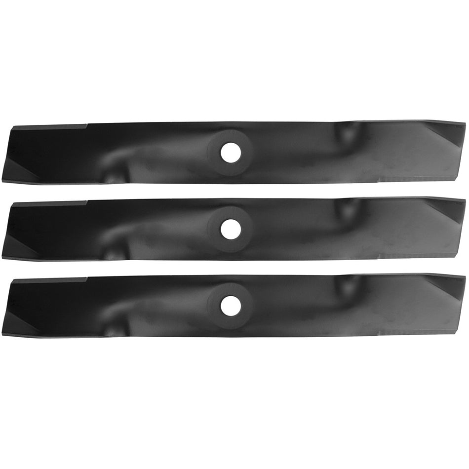 3 Mower Blades John Deere Ztrak Z525E Z375R Z540M Replace M143520 C Deck For 54 inch