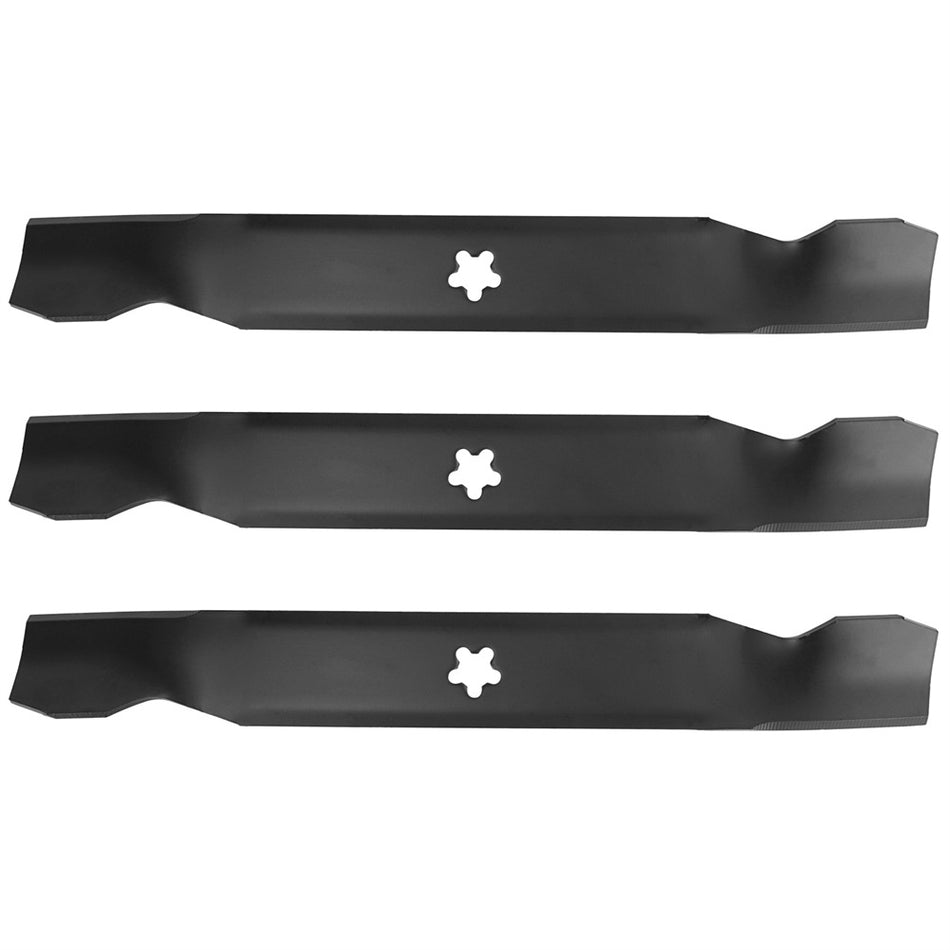 3 Pack Lawn Mower Blades For Sears/ Craftsman 50 inch Cut 137380 Husqvarna 532137380