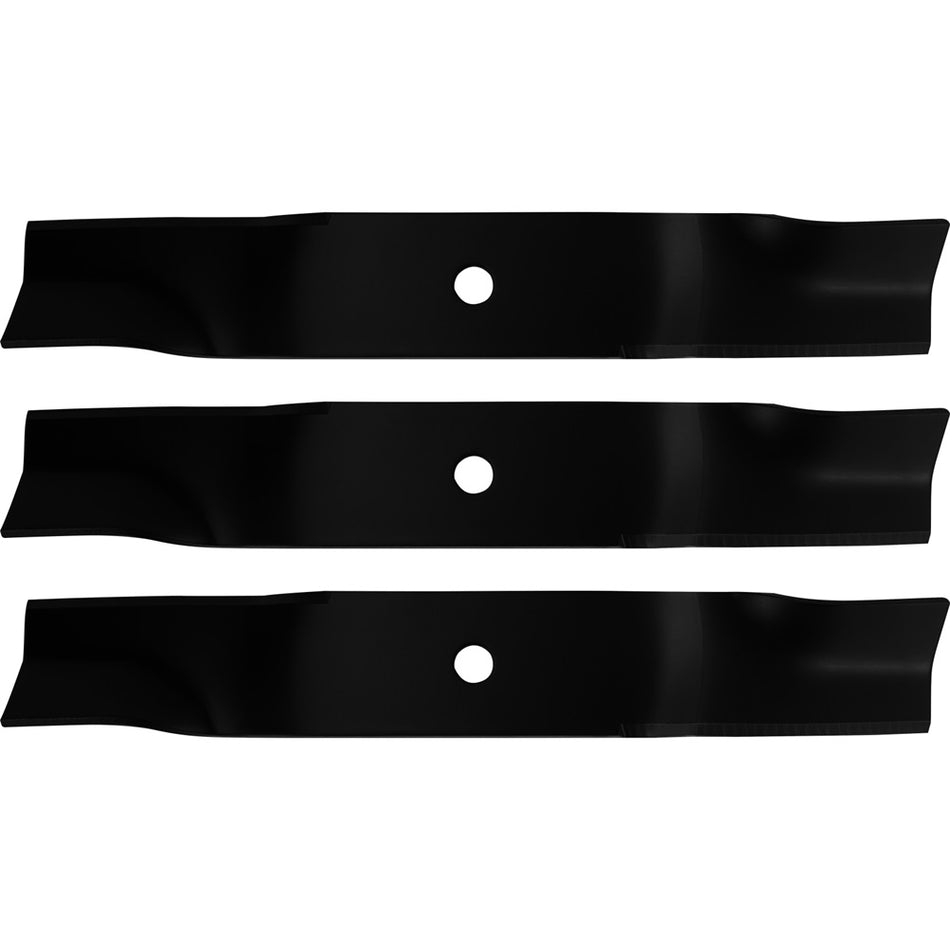 3 Mower Blades For Cub Cadet 01005337 02005018 942-04416 High Lift 54 inch Deck