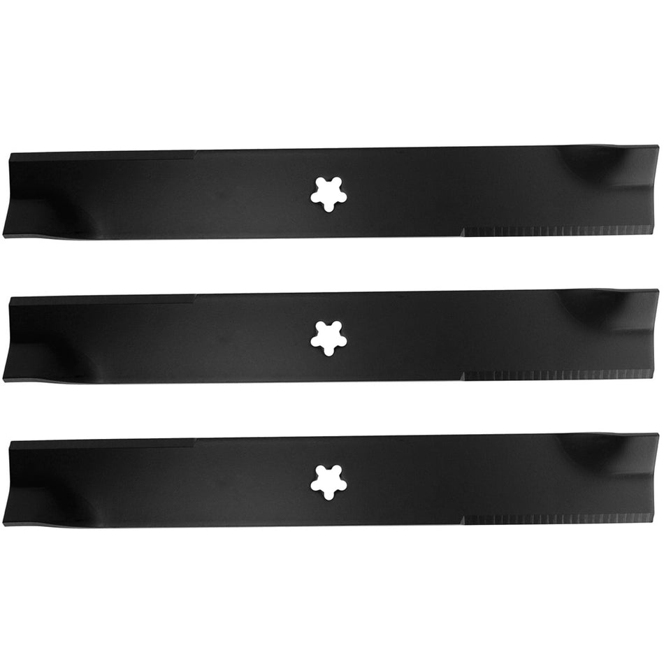 3 Lawn Mower 52 inchDeck Blades For Husqvarna Ez5225 Ez5226 Ezc4824 Fd52M Mzt52 Mz52