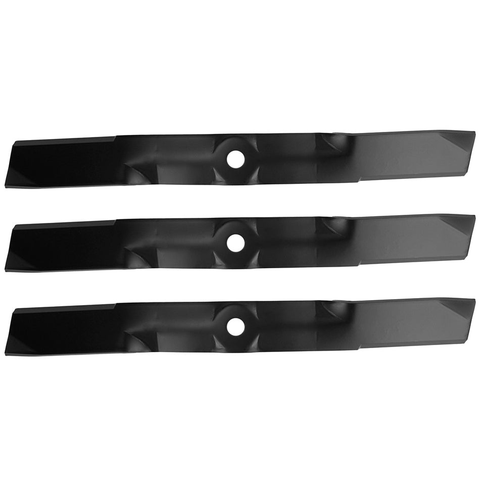 3 Pack Mower Blades For John Deere 62 inch Cut M143504 62C Decks