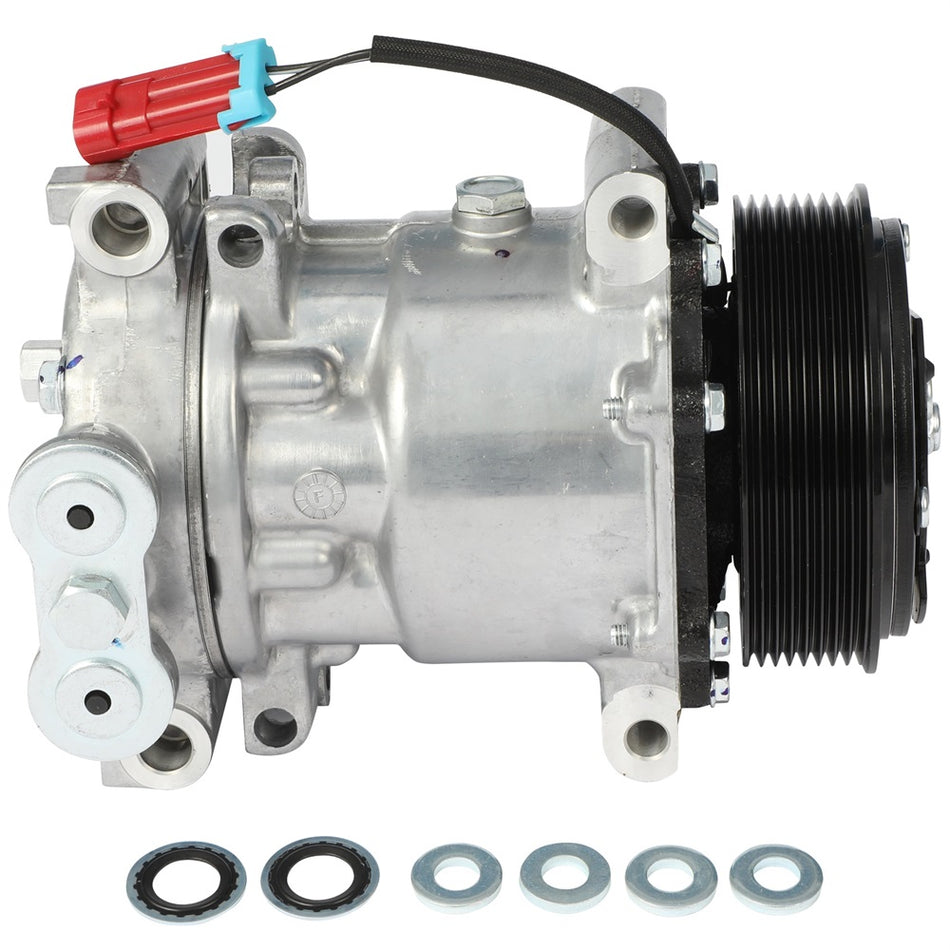 New A/C Compressor For Chevrolet T6500 T7500 T8500 GMC T6500 T7500 7.8L