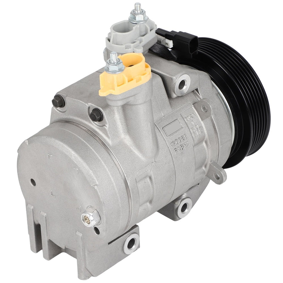 A/C Compressor with Clutch for Ford F-250 Super Duty 2017 2018 2019 2020 V8 6.2L
