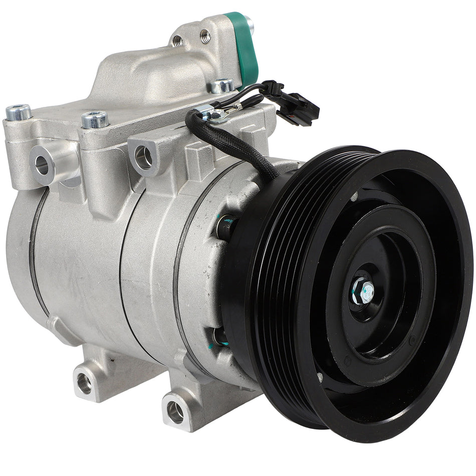 A/C Compressor With Clutch For Hyundai Tiburon 2.7L 2003 2004 2005 2006-2008